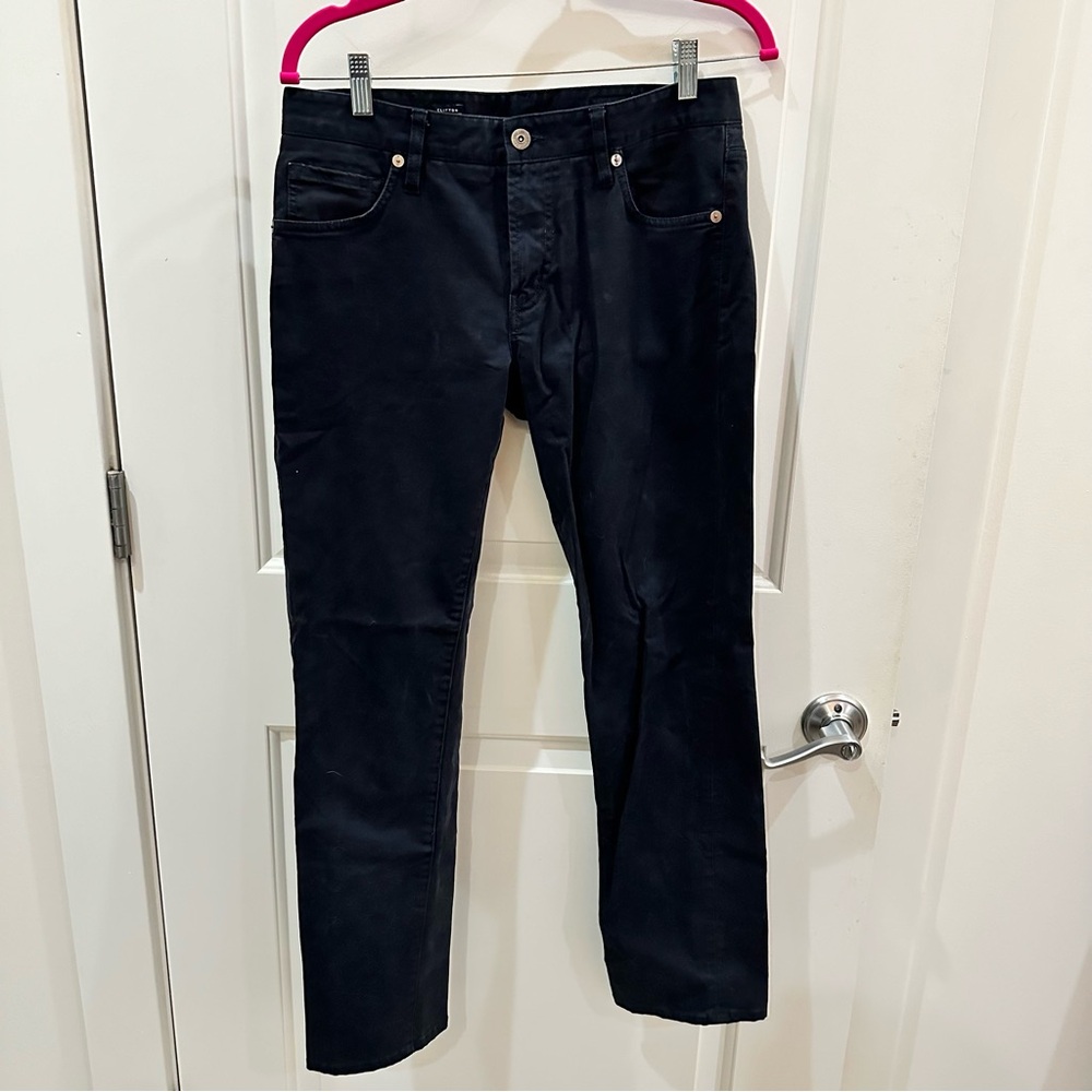 Men’s 30”x30” Navy Slim Straight Clifton Pants